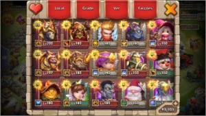 Conta castle clash 100k de poder barata - Impressão 3D e STL