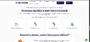 Landing Page Provedor De Internet Ilimitada - Outros