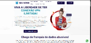 Landing Page Provedor De Internet Ilimitada - Outros
