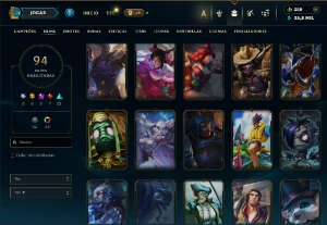 Conta De League Of Leagends/Full Acesso/94 Skins/Level 534 / - League of Legends LOL