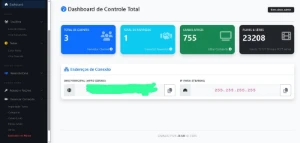 Painel Gerenciador de Clientes - Outros