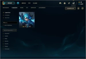 Conta de League Of Legends desde 2012 (309 Skins)! LOL