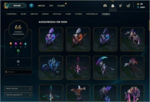 Conta de League Of Legends desde 2012 (309 Skins)! LOL
