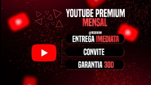 Youtube Premium  (Nao Necessario Da Senha) - Assinaturas e Premium