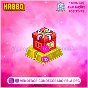 10 BARRAS HABBO + 1 HC - DESCONTO
