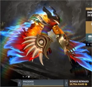 IMMORTAL PHOENIX ULTRA RARO TI 10 - DOTA 2