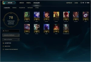 conta lol - League of Legends