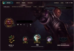 conta lol - League of Legends