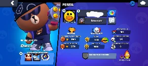 conta de brawl star!!! ( faço por 35). - Brawl Stars