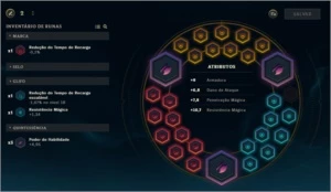 MD10| 37 Campeões | 2 Páginas de Runas - League of Legends LOL