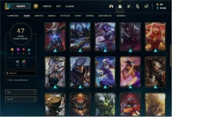 CONTA DE LOL PLATINA 4 SOLO DUO E PLATINA 1 FLEX (EX-DIMA 4) - League of Legends