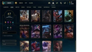 CONTA DE LOL PLATINA 4 SOLO DUO E PLATINA 1 FLEX (EX-DIMA 4) - League of Legends