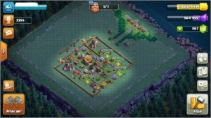 Clash of clans cv11 97% full