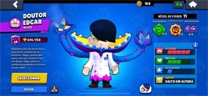 Conta Brawl Stars LVL113 56 Brawlers 19 Skins 21k
