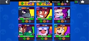 Conta Brawl Stars LVL113 56 Brawlers 19 Skins 21k
