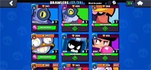 Conta Brawl Stars LVL113 56 Brawlers 19 Skins 21k