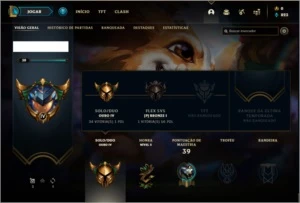 Conta ouro 4 baratinha com 5 skins e 26 champs - League of Legends LOL