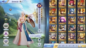 (A136) Grande Mestre interino hakurei / Tanatos / artemis / - Saint Seiya Awakening SSA