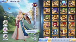 (A136) Grande Mestre interino hakurei / Tanatos / artemis / - Saint Seiya Awakening SSA