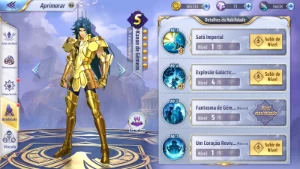 (A136) Grande Mestre interino hakurei / Tanatos / artemis / - Saint Seiya Awakening SSA
