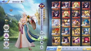 (A136) Grande Mestre interino hakurei / Tanatos / artemis / - Saint Seiya Awakening SSA