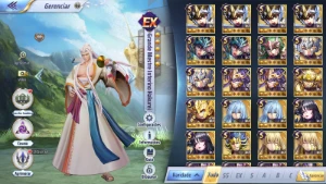 (A136) Grande Mestre interino hakurei / Tanatos / artemis / - Saint Seiya Awakening SSA