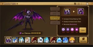 [GLOBAL] Conta iniciante com LD Demon Dark - TOP - Summoners War
