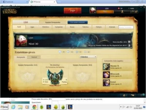 Conta league of legends Platina V LOL