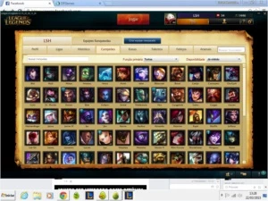 Conta league of legends Platina V LOL