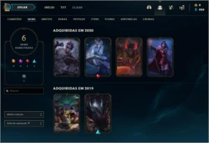 Conta League of Legends Ouro 3 LOL