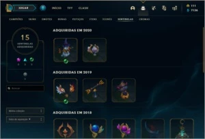 Conta ouro lol 230+ skins - League of Legends
