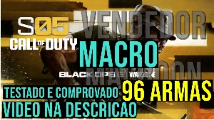 MACRO COD WARZONE 3 + BLACK OPS 6 - MOUSES RAZER (VITALICIO)