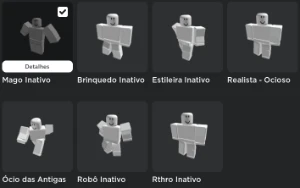 Minha conta do roblox que não jogo mais