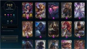 Conta com Rammus REI + 762 skins  + skins valorant - League of Legends LOL