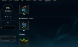 Conta com Rammus REI + 762 skins  + skins valorant - League of Legends LOL