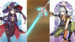 GENSHIN IMPACT - AR18 - MONA + RAZOR + SKYWARD PRIDE