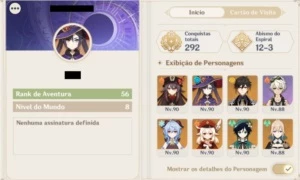 AR 56 HUTAO+HOMA/GANYU+AMOS/MONA/VENTI/ZHONGLI/KLEE/JEAN - Genshin Impact