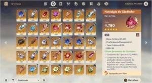AR 56 HUTAO+HOMA/GANYU+AMOS/MONA/VENTI/ZHONGLI/KLEE/JEAN - Genshin Impact