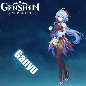 Contas Genshin Impact AR 5 e 7 com Ganyu