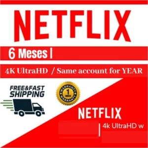 Netflix 4k Ultra Hd 6 meses - Assinaturas e Premium