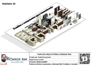 Template Arquitetônico REVIT + Biblioteca de Famílias 23GB - Outros