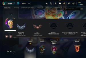 Conta prata 2 com TODOS os champs e 234 Skins ( MAIN ADC ) - League of Legends LOL