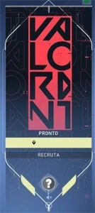 Conta Valorant / unranked