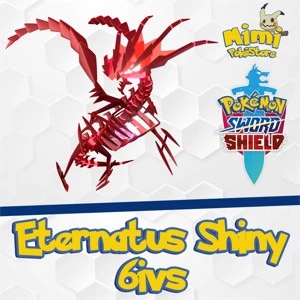 Eternatus Shiny 6ivs Evento + Brinde Pokémon Sword E Shield - Others