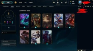 Conta de lol nível 22 com skins bonitas - League of Legends