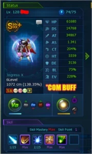 Conta PRO Player DMO OX - Digimon Masters Online