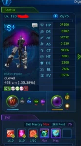 Conta PRO Player DMO OX - Digimon Masters Online