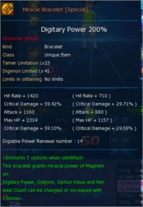 Conta PRO Player DMO OX - Digimon Masters Online