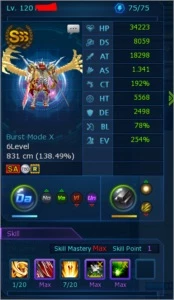 Conta PRO Player DMO OX - Digimon Masters Online