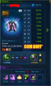 Conta PRO Player DMO OX - Digimon Masters Online